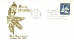 #444 1965 Christmas 5 cent - Gold thermal