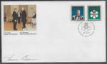 1446-1447 Order of Canada_Roland Michener signed OFDC cachet