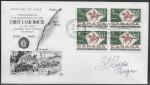 413 Postal Service Bicentennial signed Rosecraft cachet
