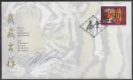 1708 Year of Tiger signed OFDC cachet