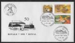 1991 Dorval Royale 843-844, 1159 non-fdc Airport cachet