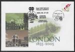 2005 London Royale 2072 CPC commemorative envelope FDI + special slogan postmark