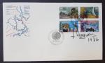 1104-1107 Discoverers of Canada signed OFDC cachet