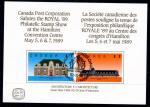1989 Hamilton Royale 1181 1182 CPC show card fdc