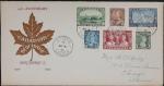 211 - 216 fdc Herget special KGV Jubilee cachet