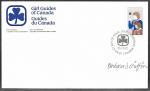 1062 Girl Guides signed OFDC cachet