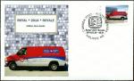2014 Halifax Royale old mail van Picture Postage envelope fdi